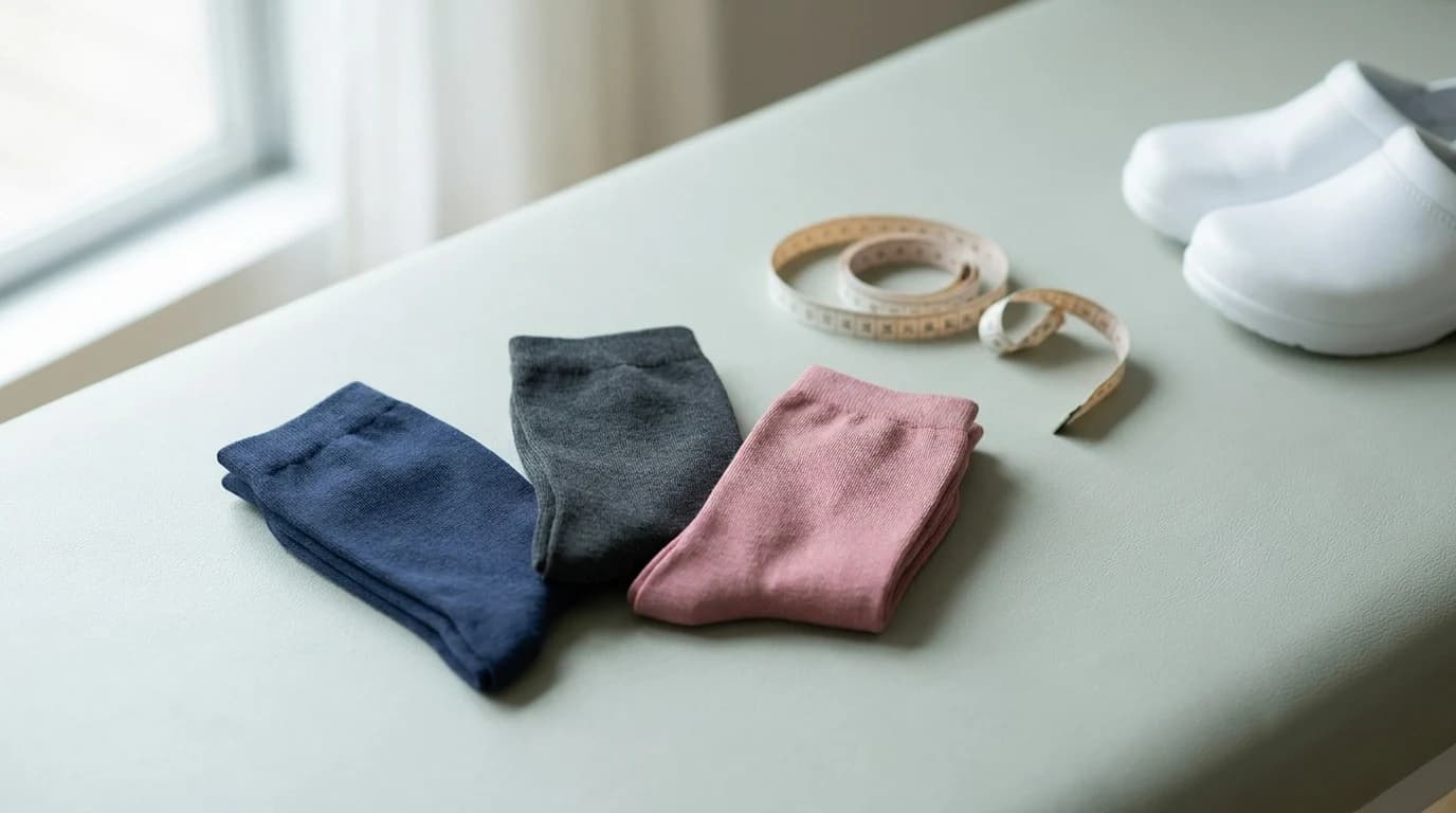 What mmHg Means on Compression Socks: 15-20 vs 20-30 — illustration