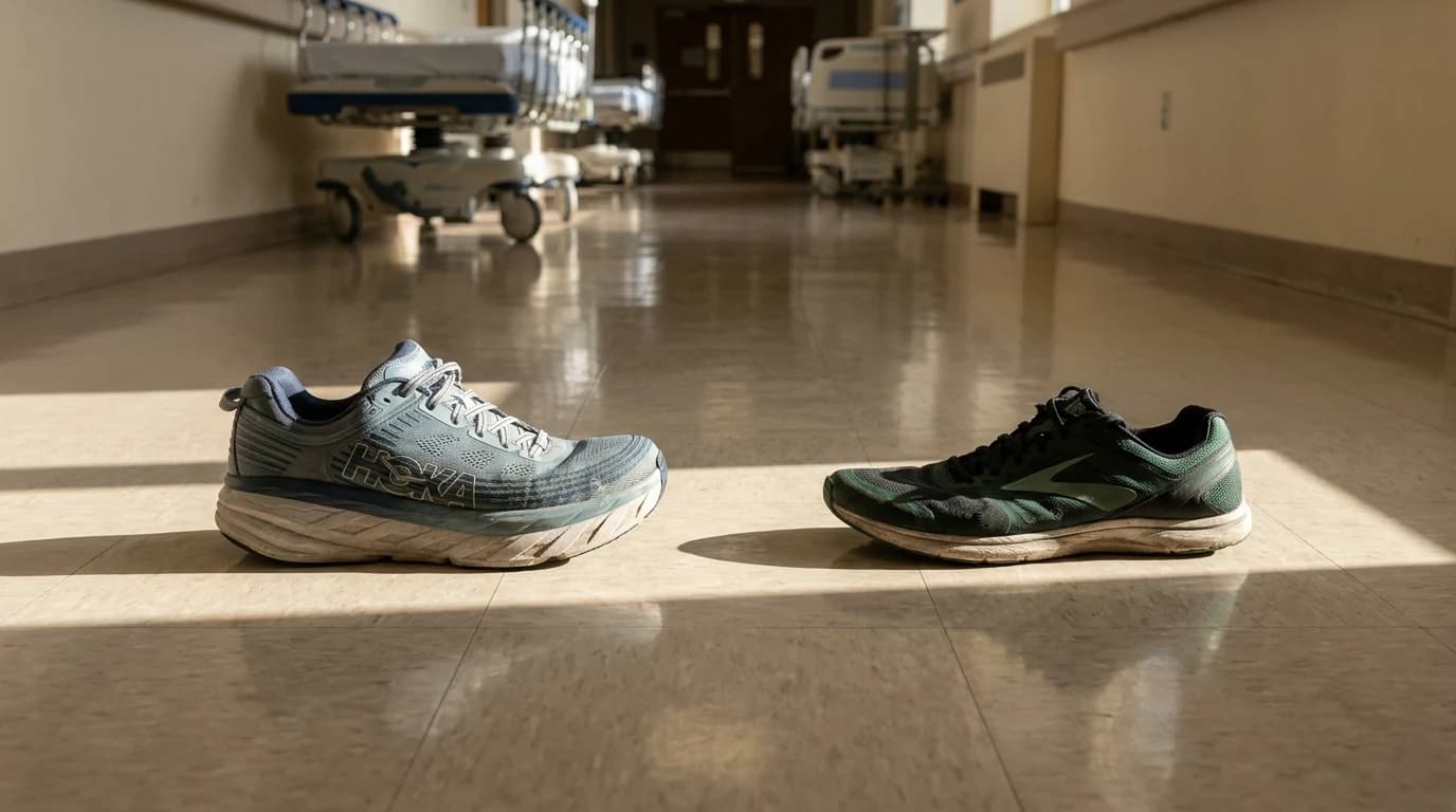 HOKA Bondi 9 vs Brooks Ghost 17: Which for Nurses?