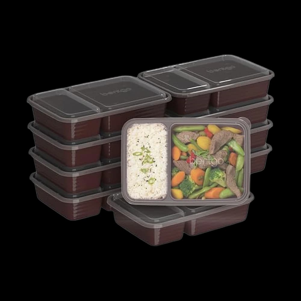 Bentgo Prep 2-Compartment Set, 20 Pieces