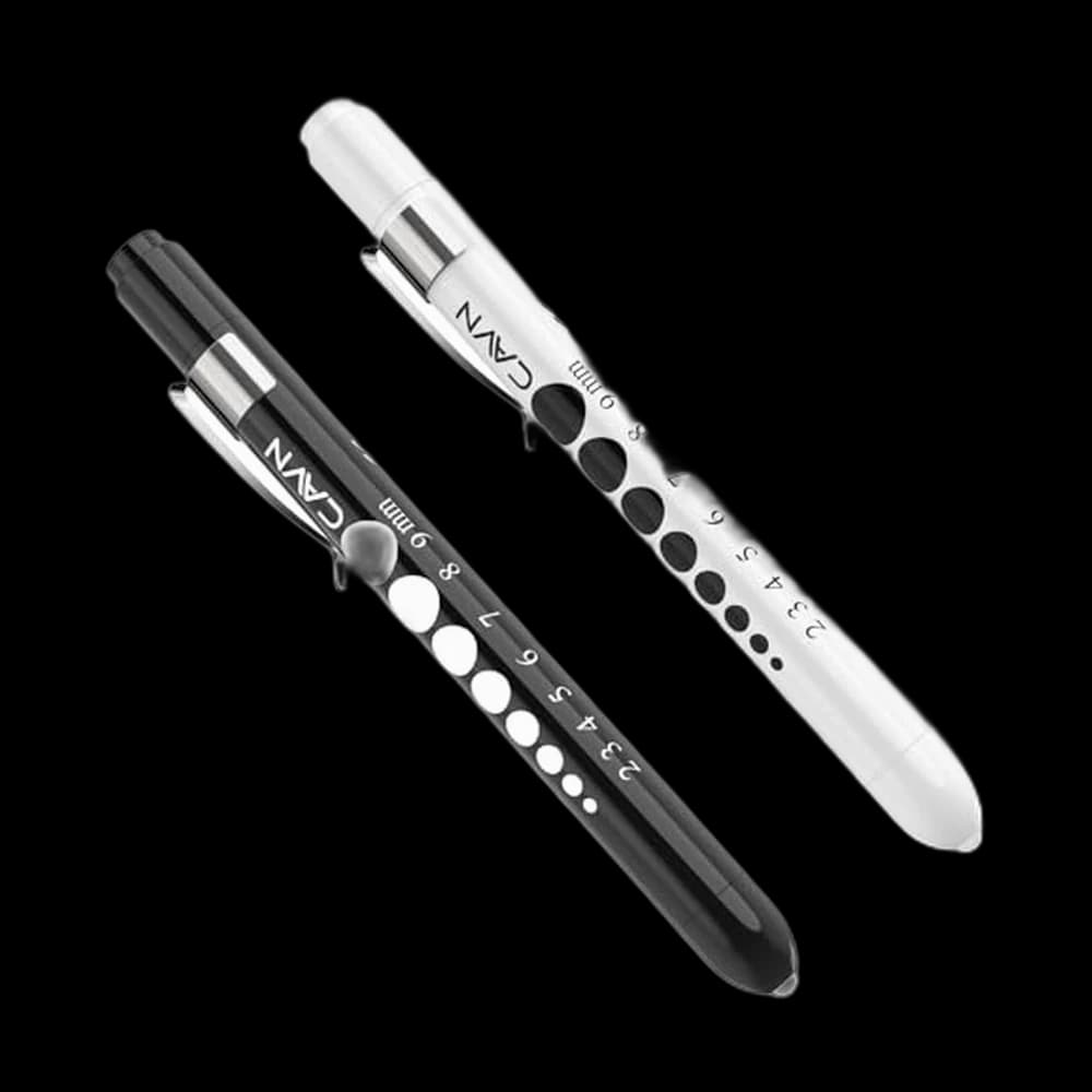 CAVN Penlight with Pupil Gauge, 2-Pack