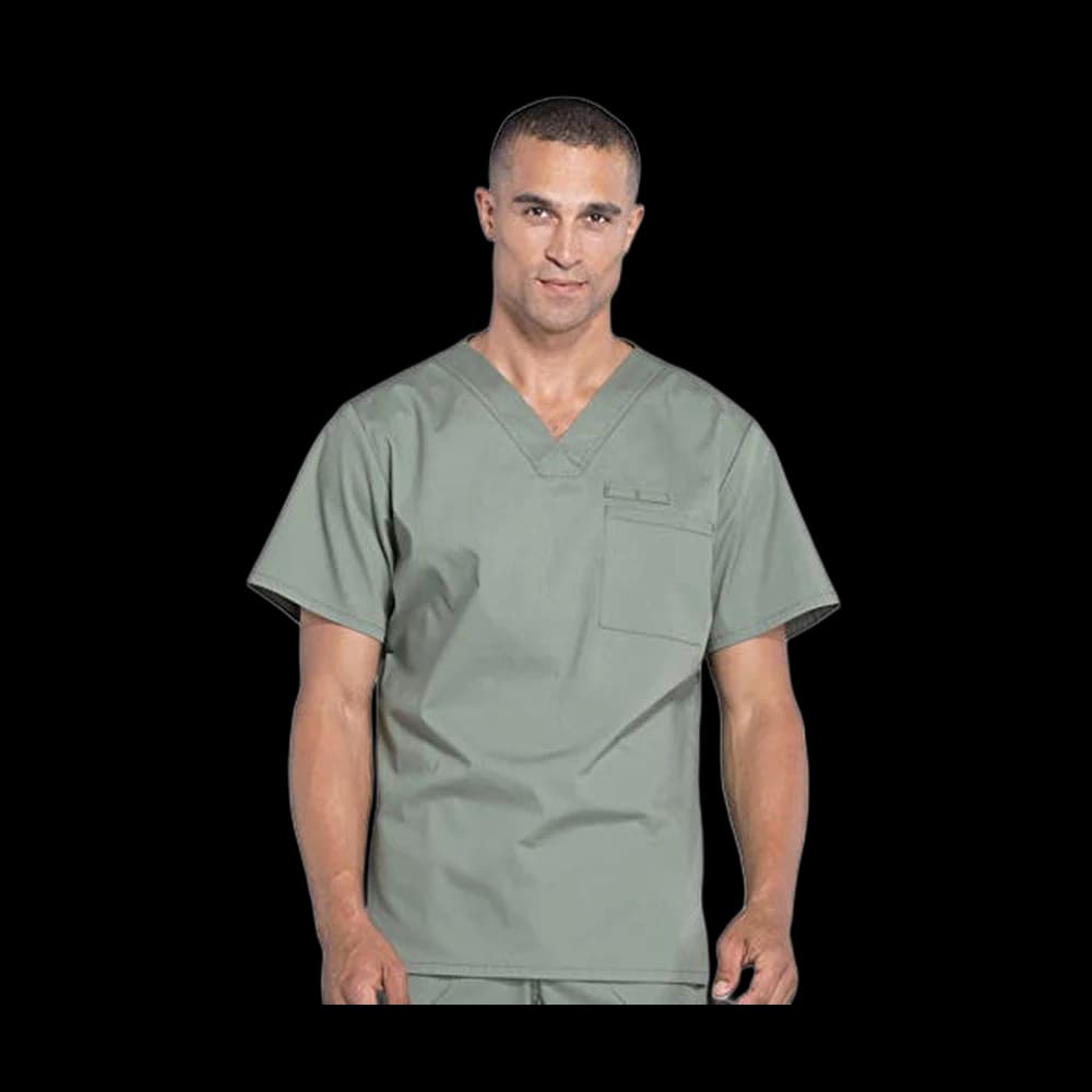 Cherokee Workwear Professionals WW675 Men's V-Neck Top