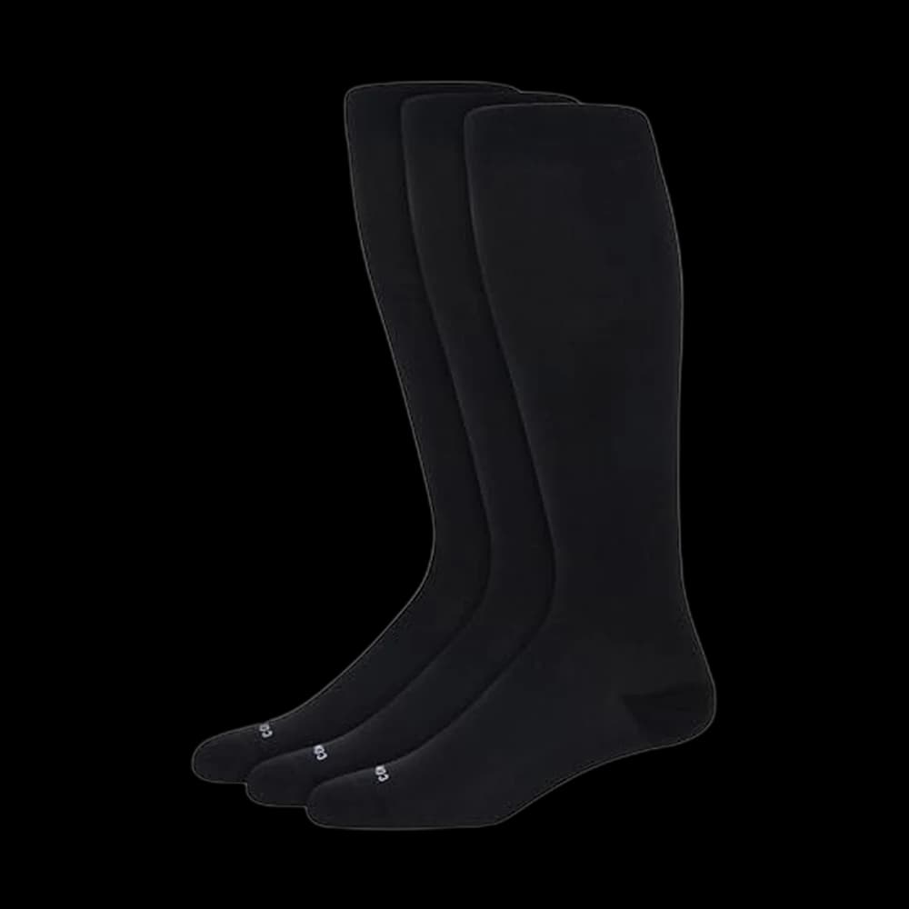 Comrad Knee-High Compression Socks, 3-Pack
