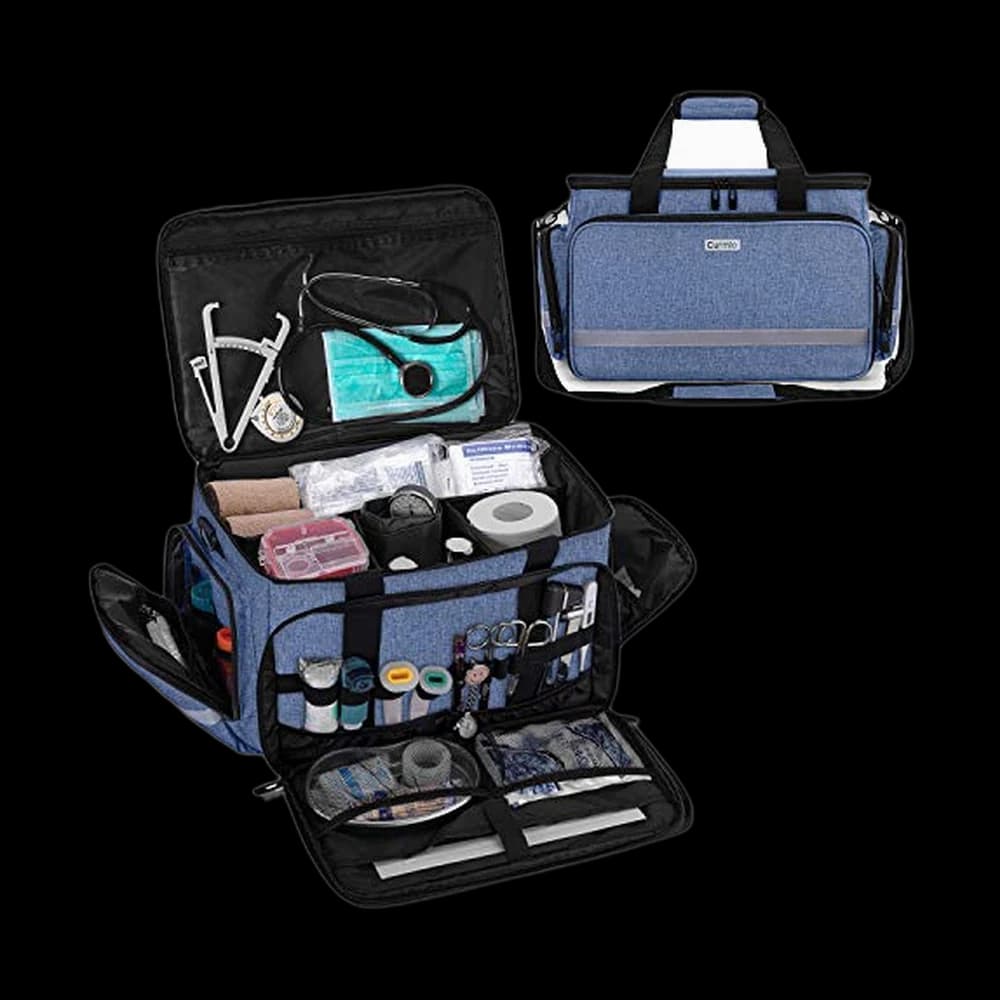 CURMIO Nurse Bag with Removable Dividers
