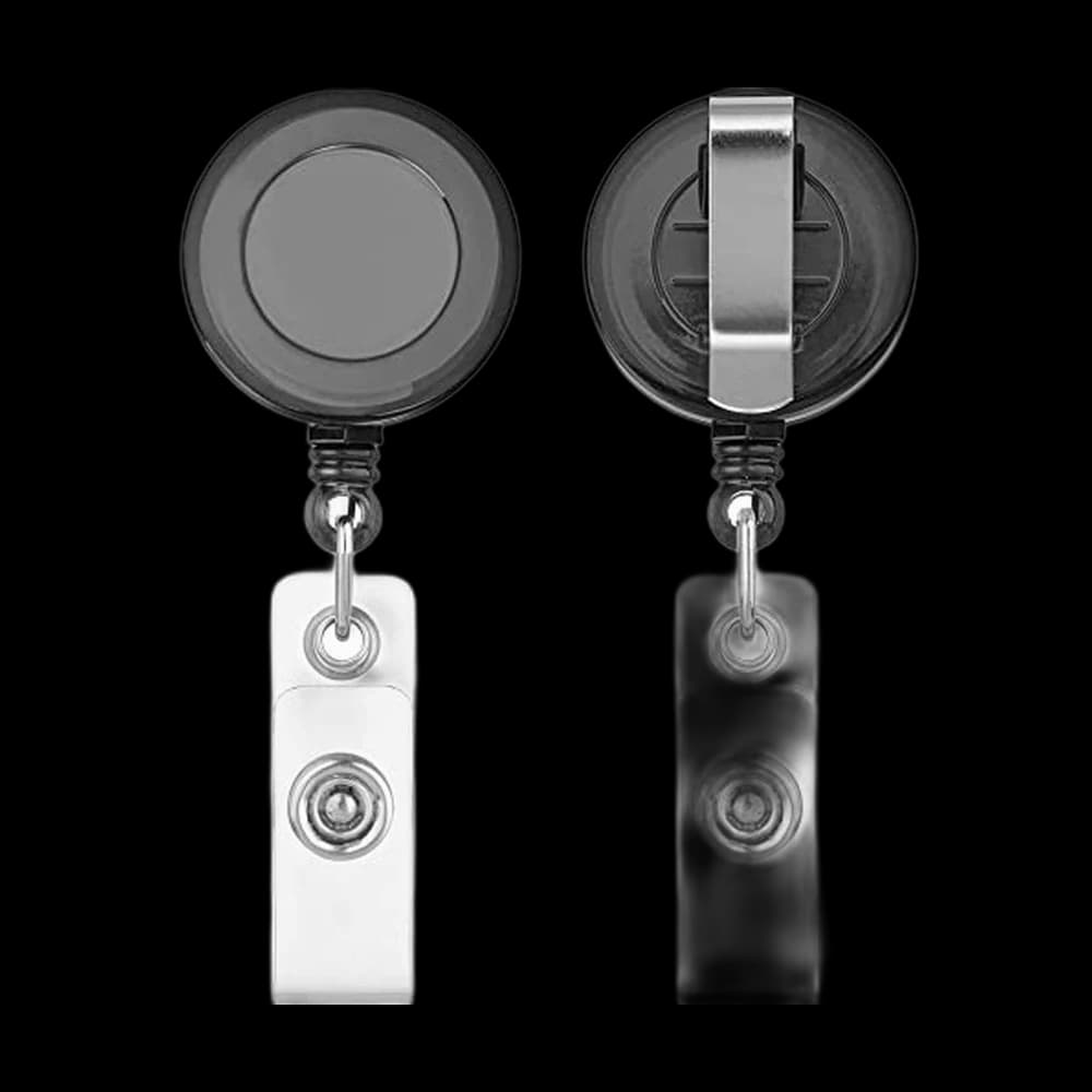MIFFLIN-USA Retractable Badge Reels, 20-Pack