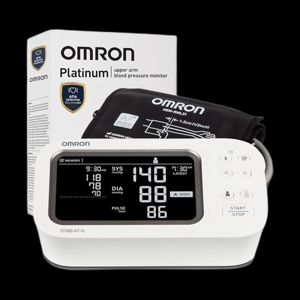 OMRON Platinum Upper Arm Blood Pressure Monitor