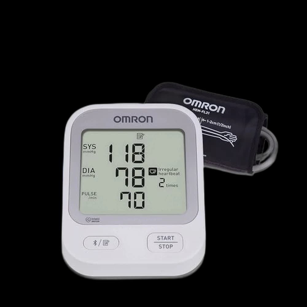 OMRON Silver Upper Arm Blood Pressure Monitor