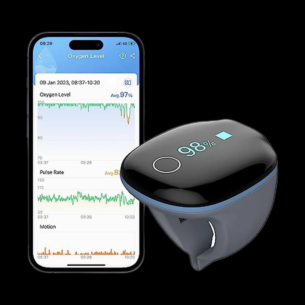 Wellue O2Ring Continuous Oxygen Monitor