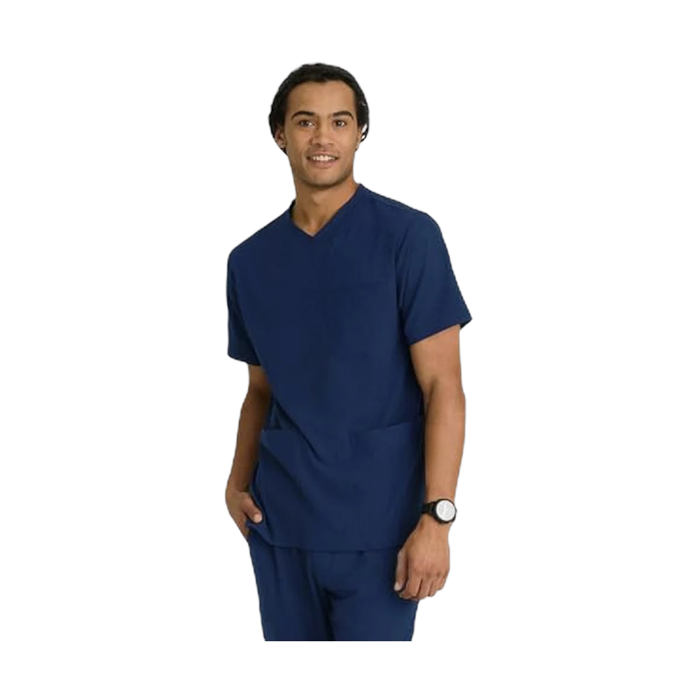 Skechers by BARCO Vitality Crew Men's 4-Pocket Top
