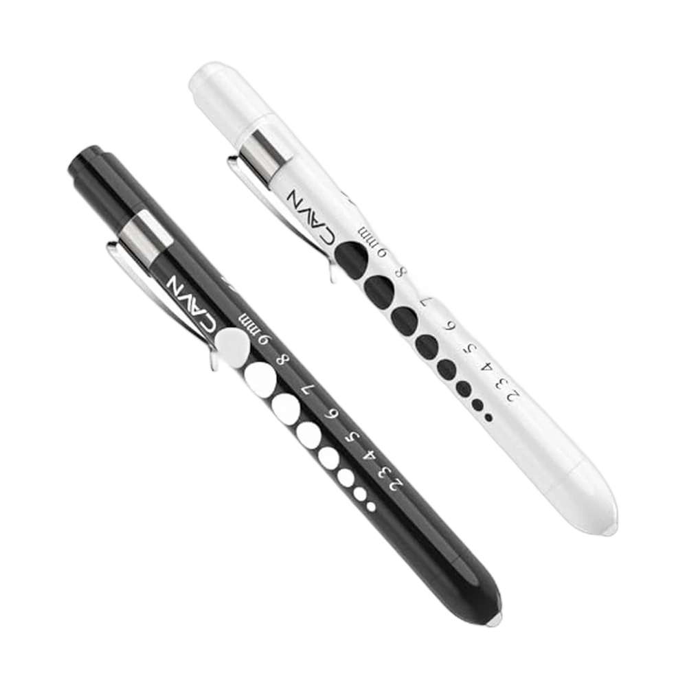 CAVN Penlight with Pupil Gauge, 2-Pack