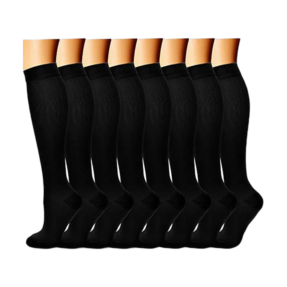 CHARMKING Compression Socks, 8 Pairs