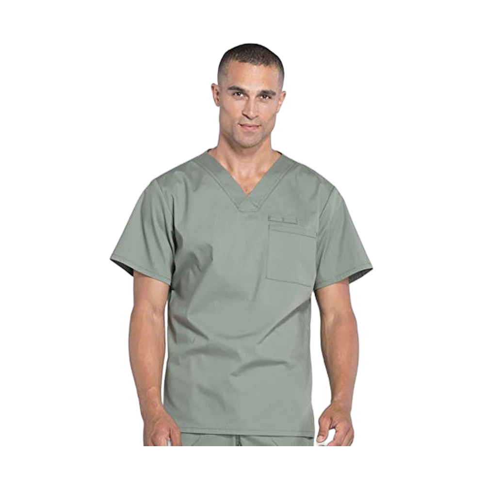 Cherokee Workwear Professionals WW675 Men's V-Neck Top