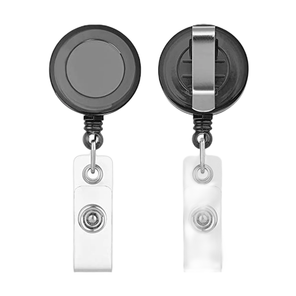 MIFFLIN-USA Retractable Badge Reels, 20-Pack