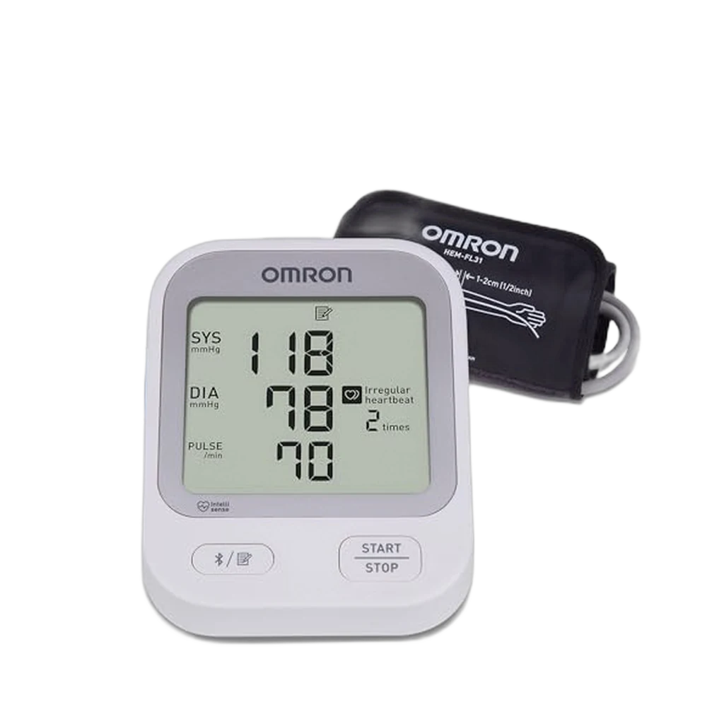 OMRON Silver Upper Arm Blood Pressure Monitor