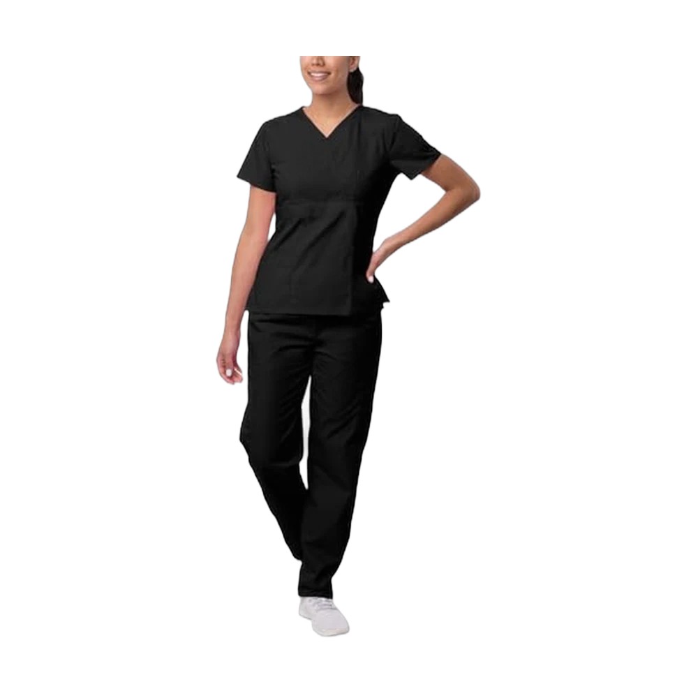 Sivvan S8401 Women's Mock Wrap and Cargo Pant Set